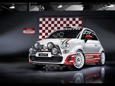 2010 Abarth 500 R3T Prints and Posters