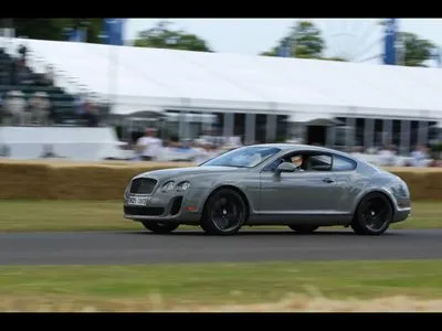 2009 Bentley Continental Supersports at Goodwood Poster