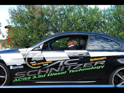 2009 AC Schnitzer BMW ACS3 3.5d Coupe Nardo World Record Men's TShirt