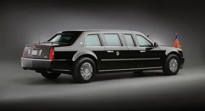 2009 Cadillac Presidential Limousine 11oz White Mug