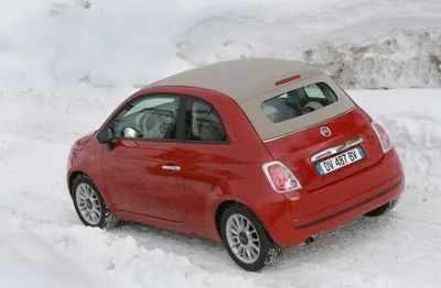 2010 Fiat 500C Prints and Posters