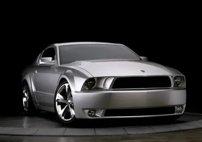 2009 Iacocca Silver 45th Anniversary Ford Mustang Prints and Posters