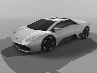 2010 Lamborghini Furia Concept Design of Amadou Ndiaye Prints and Posters