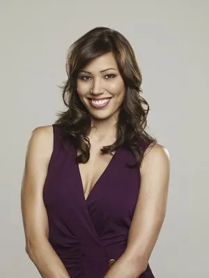 Michaela Conlin White Water Bottle With Carabiner