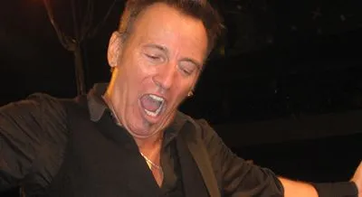 Bruce Springsteen 11oz Colored Rim & Handle Mug