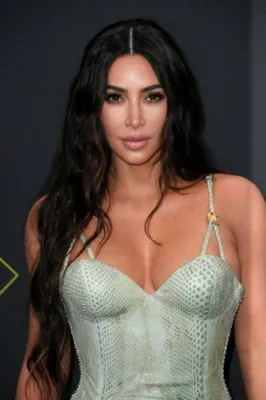 Kim Kardashian White Water Bottle With Carabiner