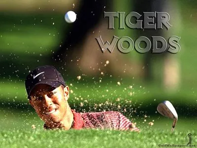 Tiger Woods 11oz White Mug