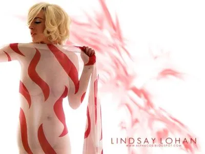 Lindsay Lohan 11oz White Mug