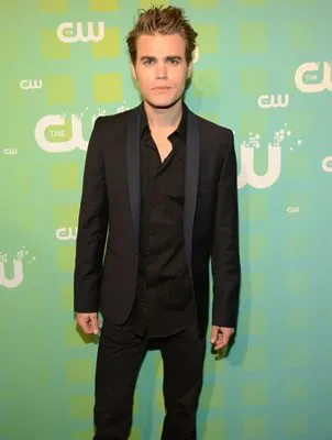 Paul Wesley White Water Bottle With Carabiner