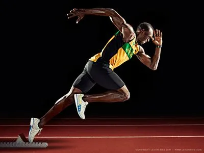 Usain Bolt 11oz White Mug