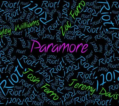 Paramore 11oz Colored Rim & Handle Mug