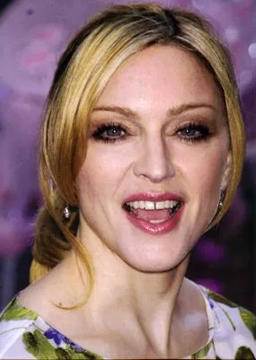 Madonna Women's Deep V-Neck TShirt