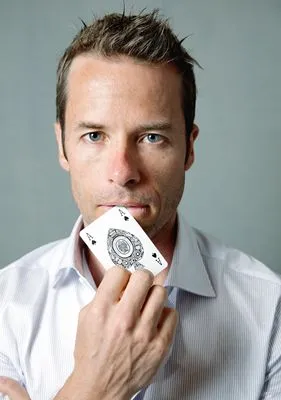 Guy Pearce White Water Bottle With Carabiner