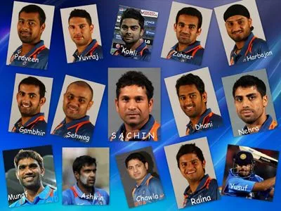 Indian Cricket Team Poster