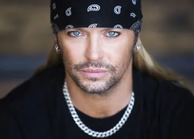 Bret Michaels White Water Bottle With Carabiner