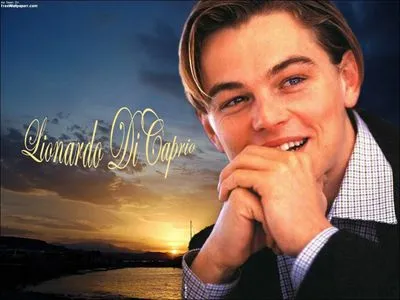 Leonardo DiCaprio Round Flask