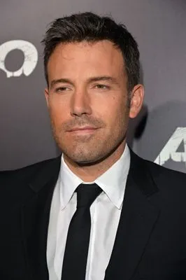 Ben Affleck White Water Bottle With Carabiner