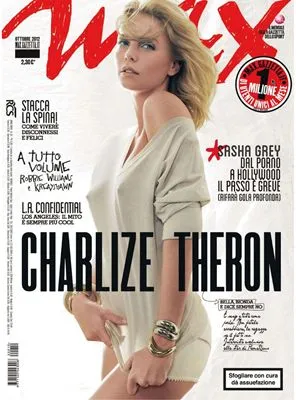 Charlize Theron Men's TShirt