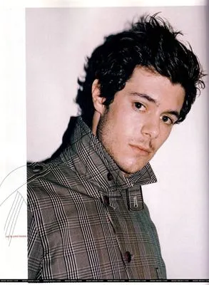 Adam Brody White Water Bottle With Carabiner