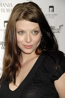 Amber Benson White Water Bottle With Carabiner