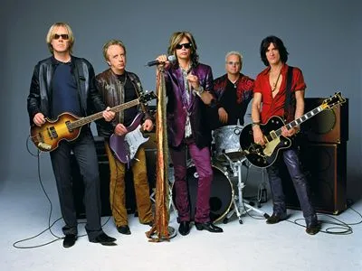 Aerosmith Men's Heavy Long Sleeve TShirt
