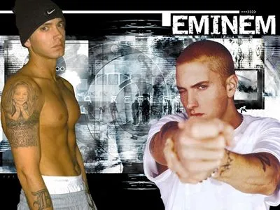 Eminem Women's Deep V-Neck TShirt