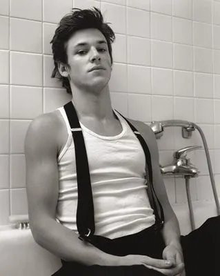 Gaspard Ulliel White Water Bottle With Carabiner