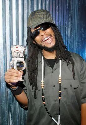 Lil Jon White Water Bottle With Carabiner