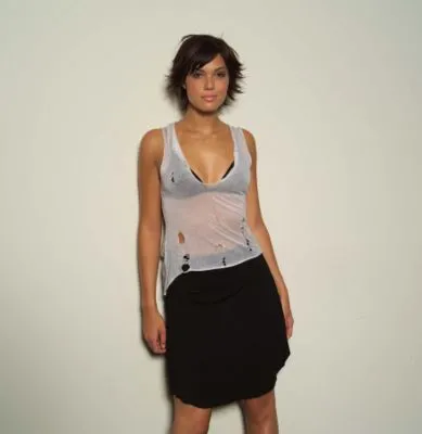 Mandy Moore White Water Bottle With Carabiner