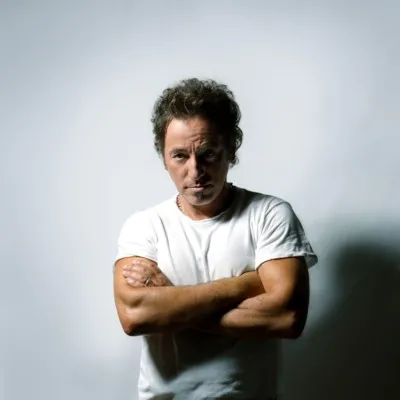 Bruce Springsteen 11oz Colored Rim & Handle Mug