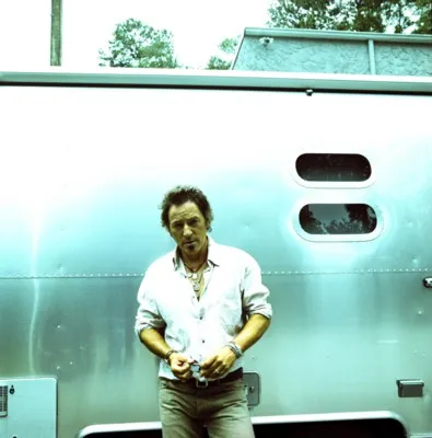 Bruce Springsteen Women's Deep V-Neck TShirt