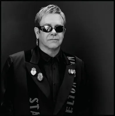 Elton John 11oz White Mug