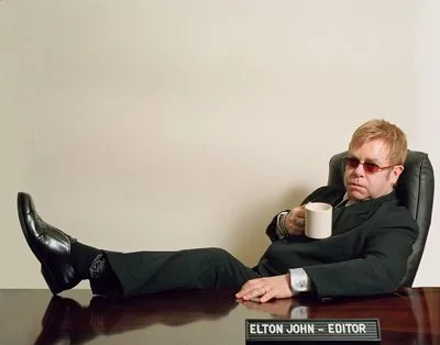 Elton John 16oz Frosted Beer Stein