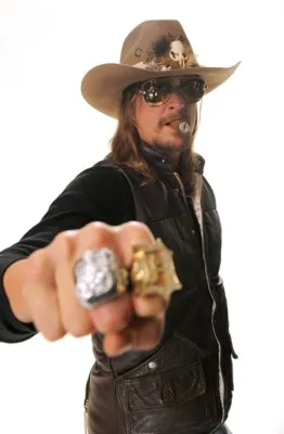 Kid Rock White Water Bottle With Carabiner