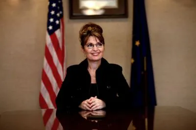 Sarah Palin 15oz Colored Inner & Handle Mug