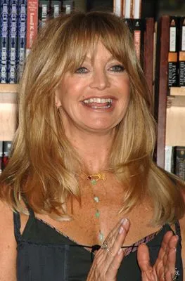 Goldie Hawn White Water Bottle With Carabiner