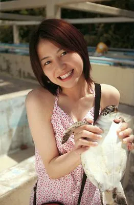 Masami Nagasawa White Water Bottle With Carabiner
