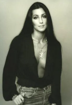 Cher Women's Deep V-Neck TShirt