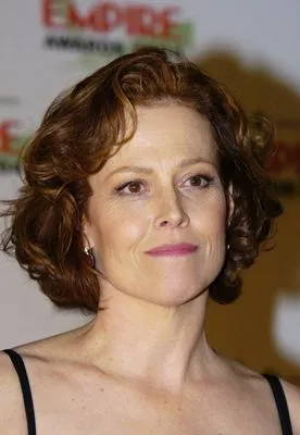 Sigourney Weaver White Water Bottle With Carabiner