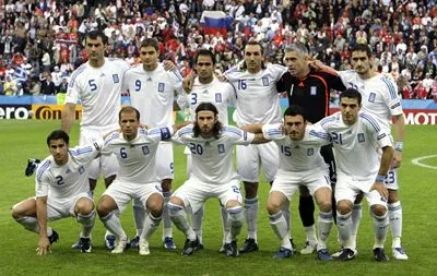 Greece National football team 14oz White Statesman Mug