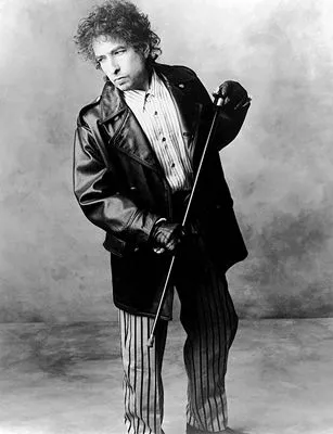 Bob Dylan 11oz Colored Rim & Handle Mug