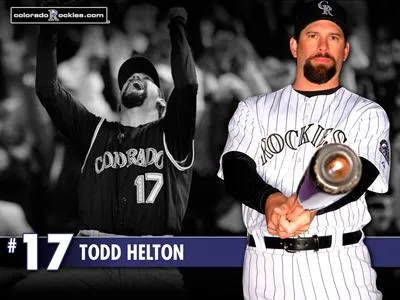 Todd Helton 16oz Frosted Beer Stein