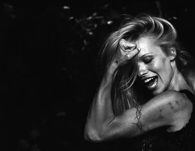 Pamela Anderson Women's Deep V-Neck TShirt