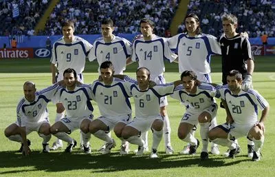 Greece National football team 14oz White Statesman Mug