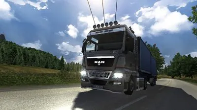 UK Truck Simulator Men's TShirt