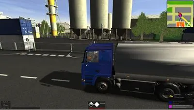 Tankwagen-Simulator Men's TShirt