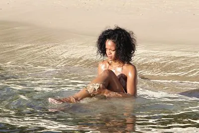 Rihanna (bikini) Poster