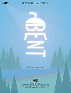 Bent (2019) White Water Bottle With Carabiner