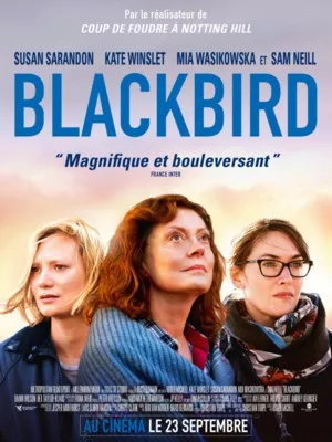 Blackbird (2020) White Water Bottle With Carabiner