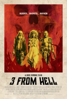 3 From Hell (2019) 16oz Frosted Beer Stein
